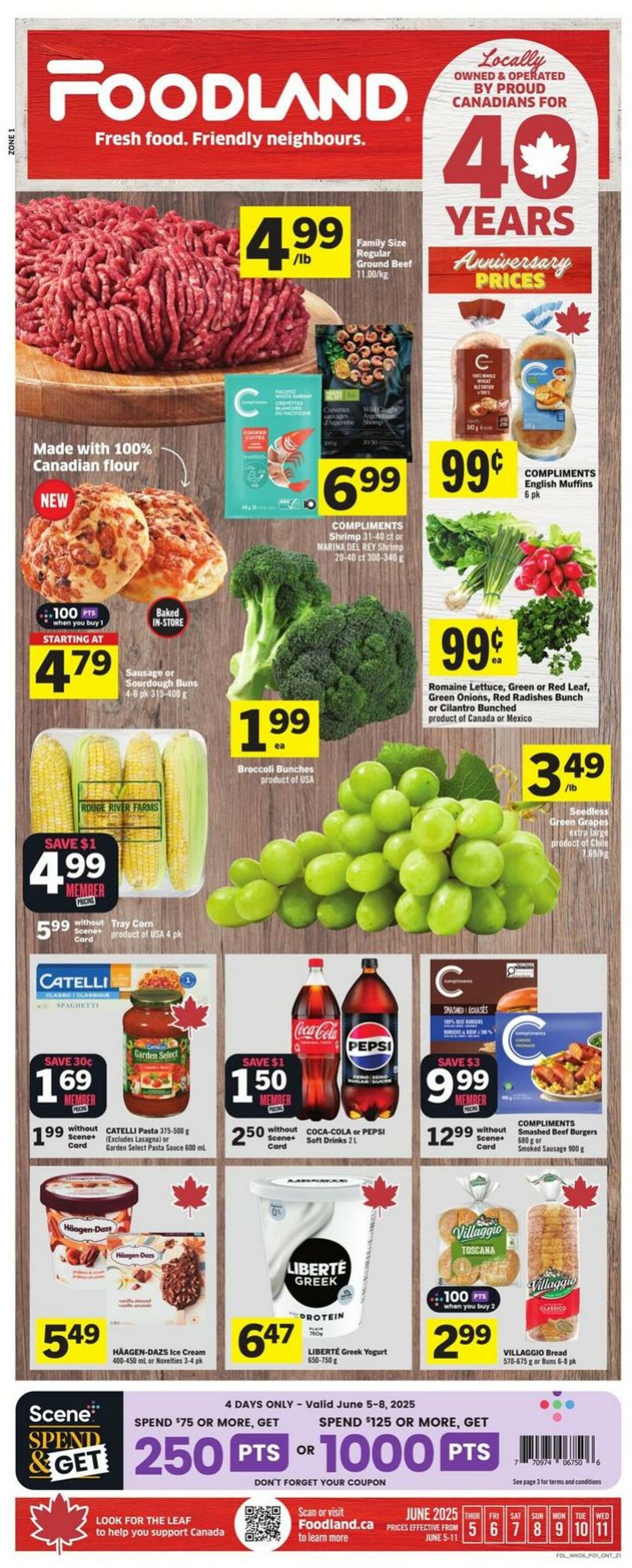 Flyer Foodland 05.06.2025 - 11.06.2025
