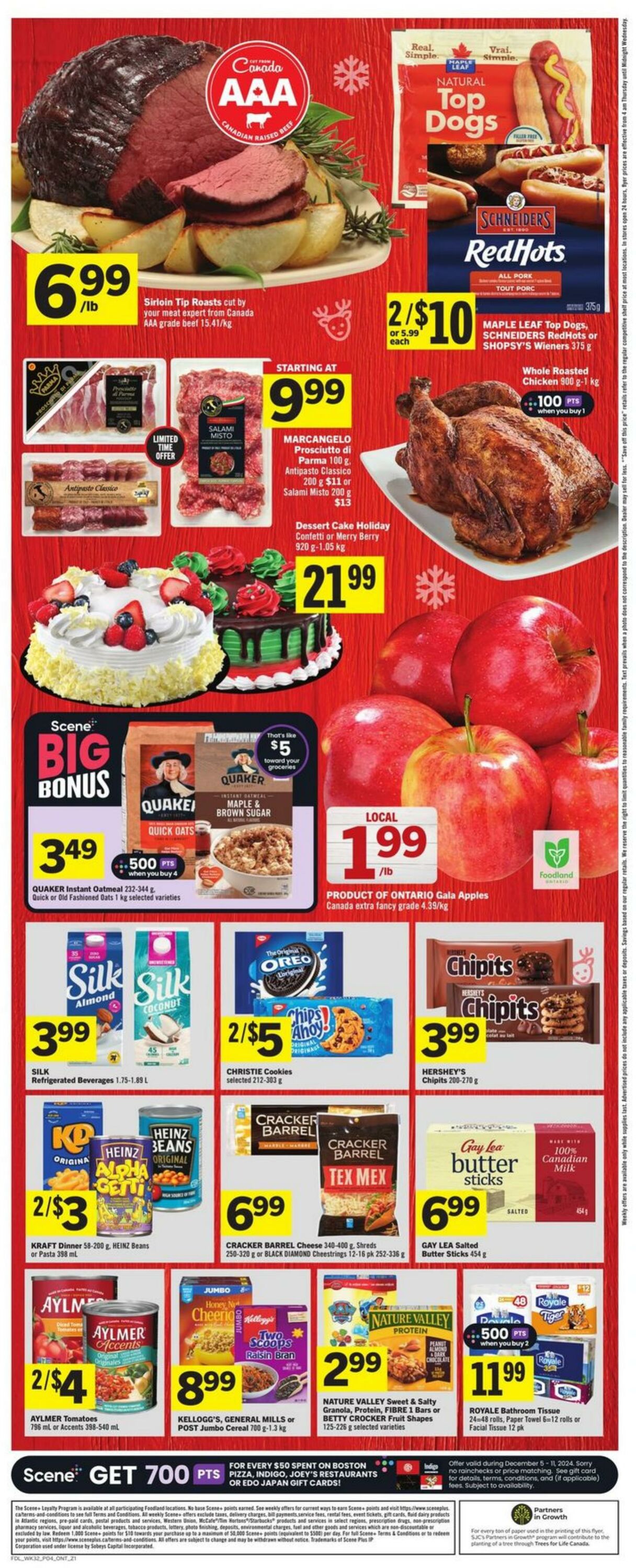 Flyer Foodland 05.12.2024 - 11.12.2024