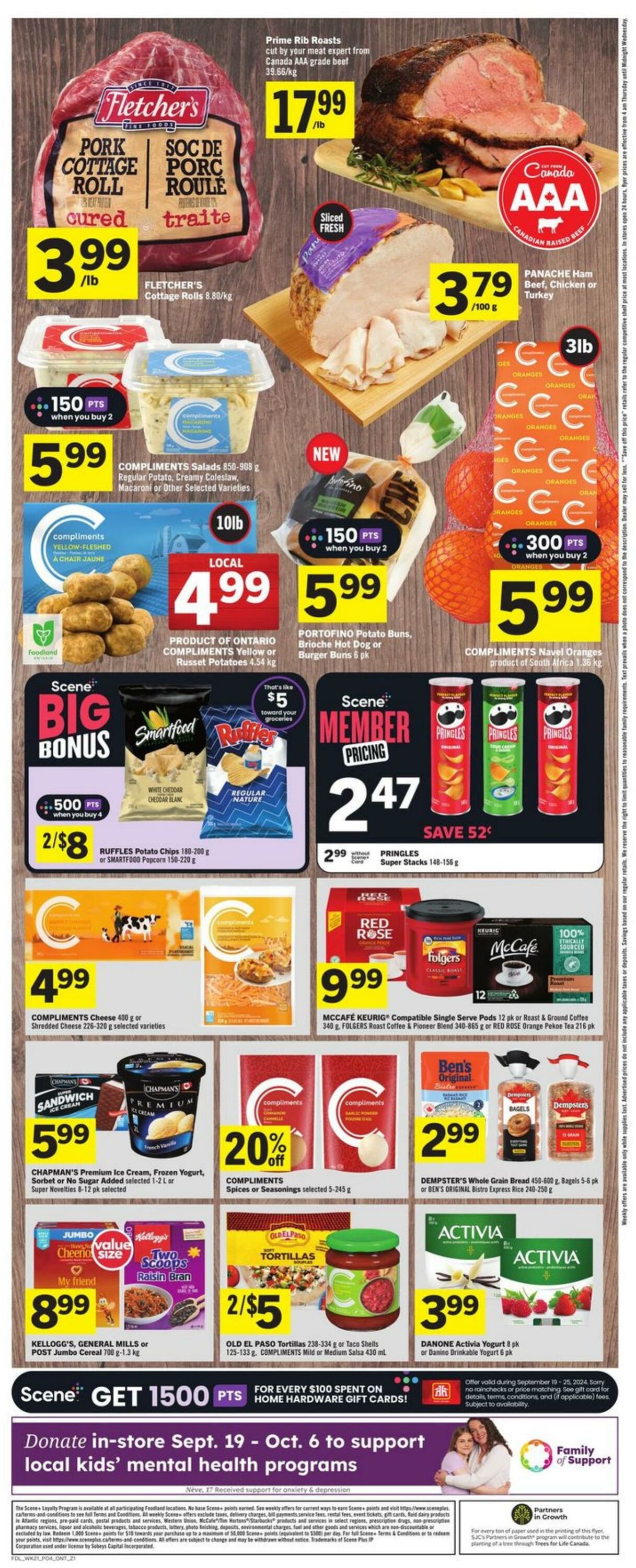 Flyer Foodland 19.09.2024 - 25.09.2024