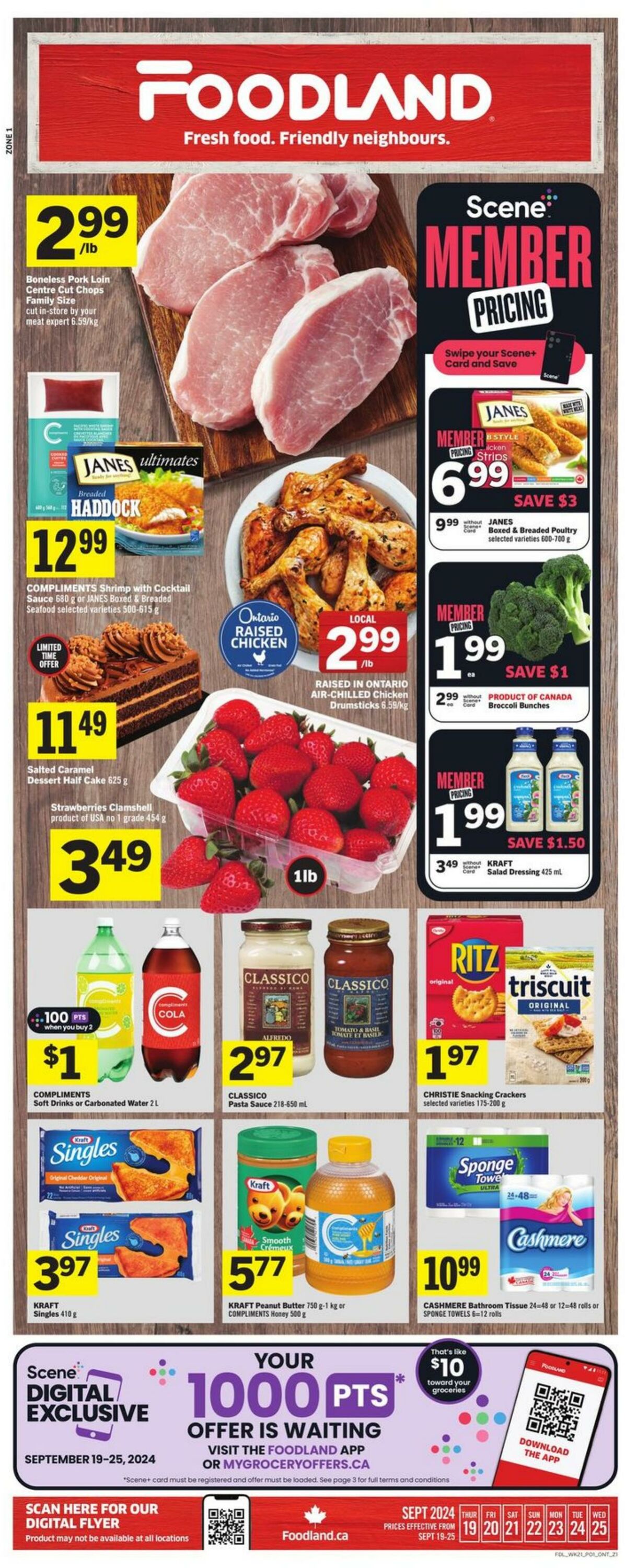 Foodland Promotional flyers