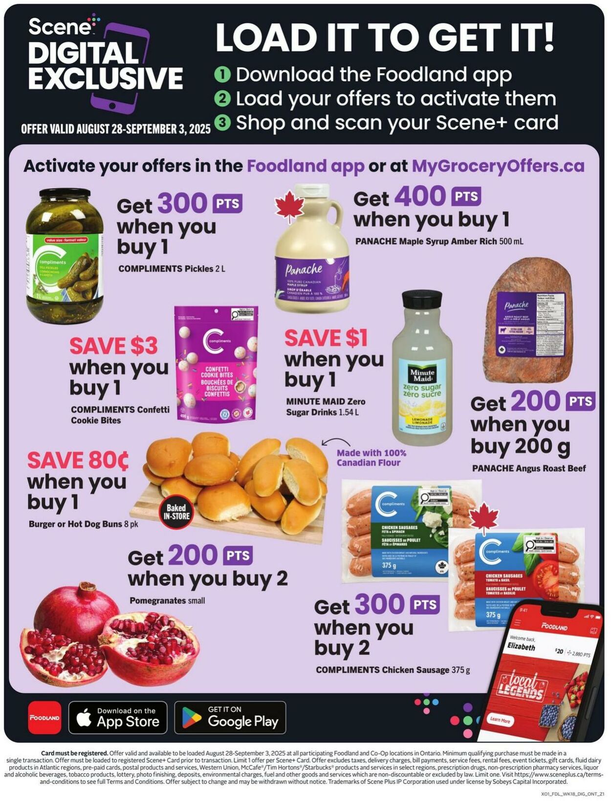 Flyer Foodland 28.08.2025 - 03.09.2025