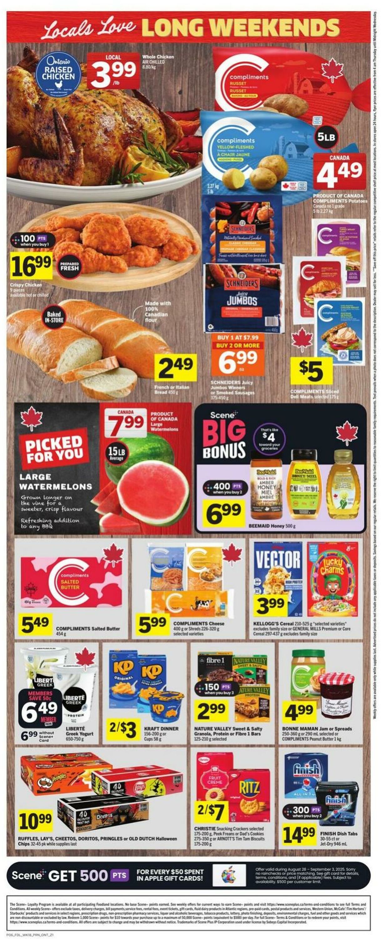 Flyer Foodland 28.08.2025 - 03.09.2025