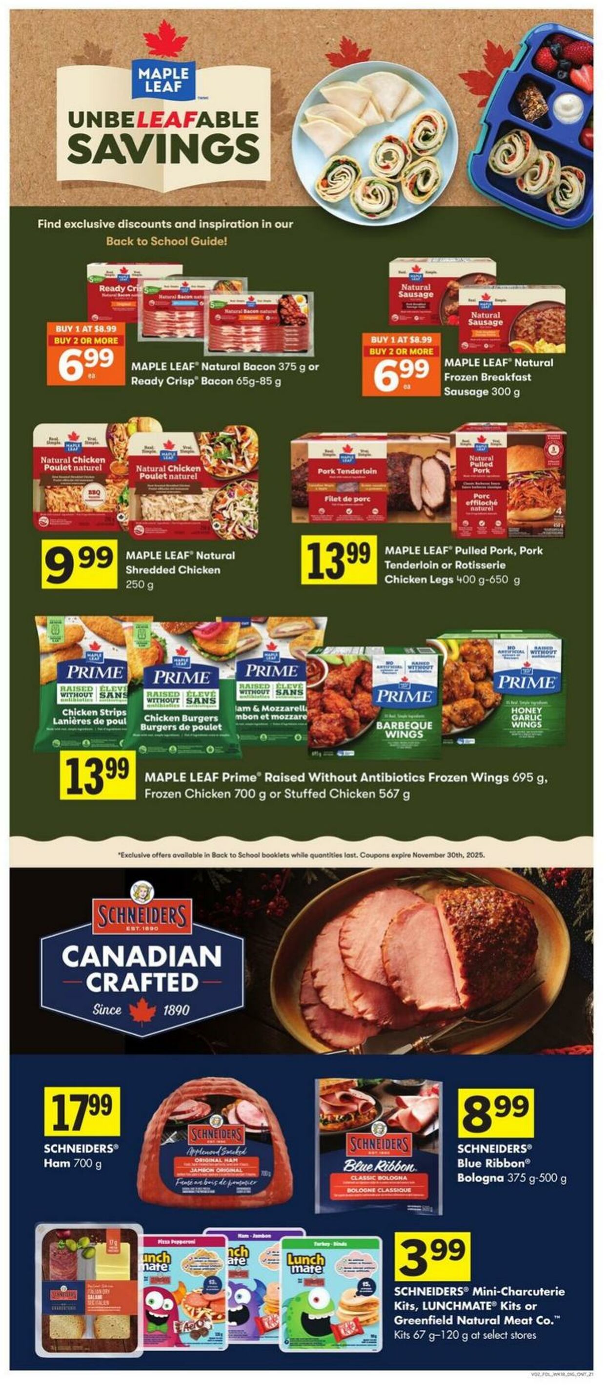Flyer Foodland 28.08.2025 - 03.09.2025