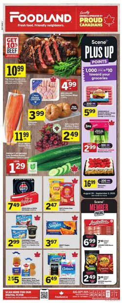 Flyer Foodland 28.08.2025 - 03.09.2025