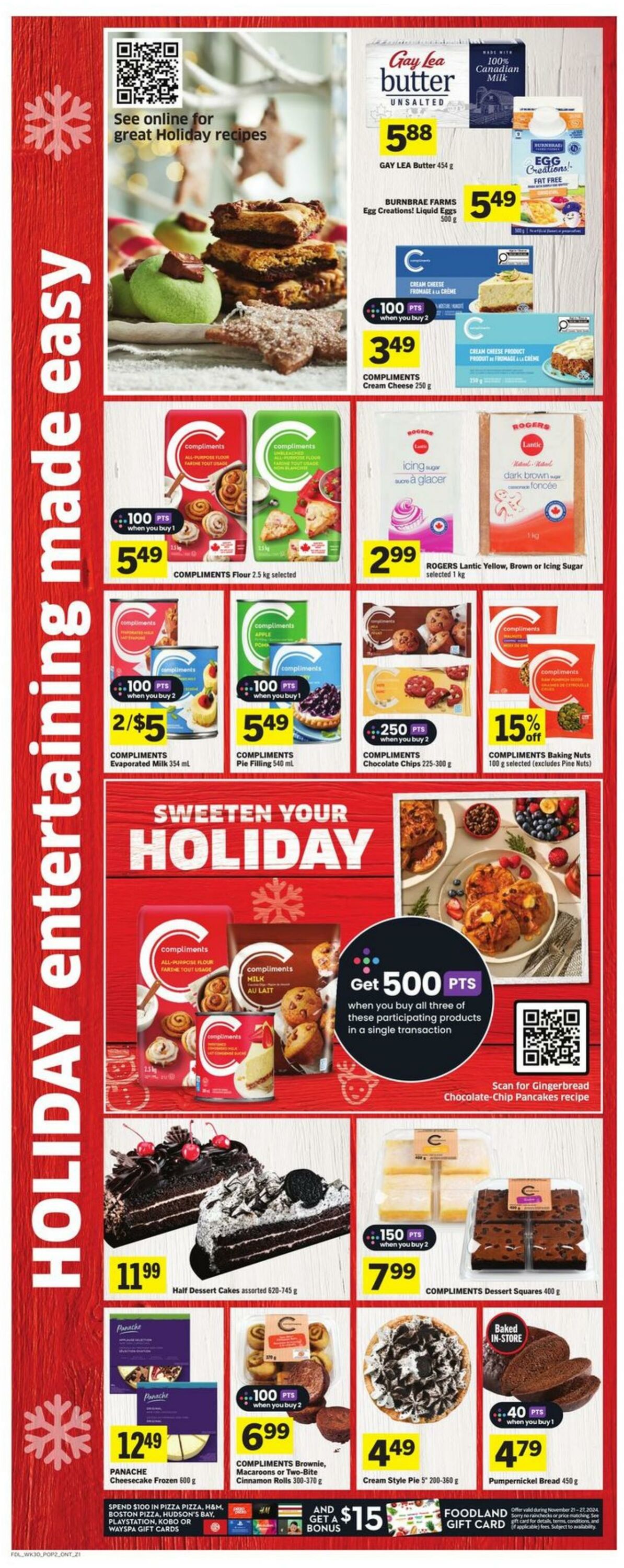 Flyer Foodland 21.11.2024 - 27.11.2024