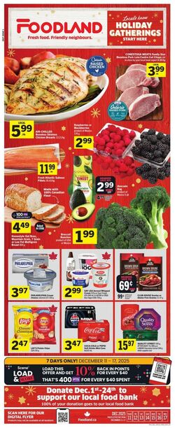 Flyer Foodland 11.12.2025 - 17.12.2025