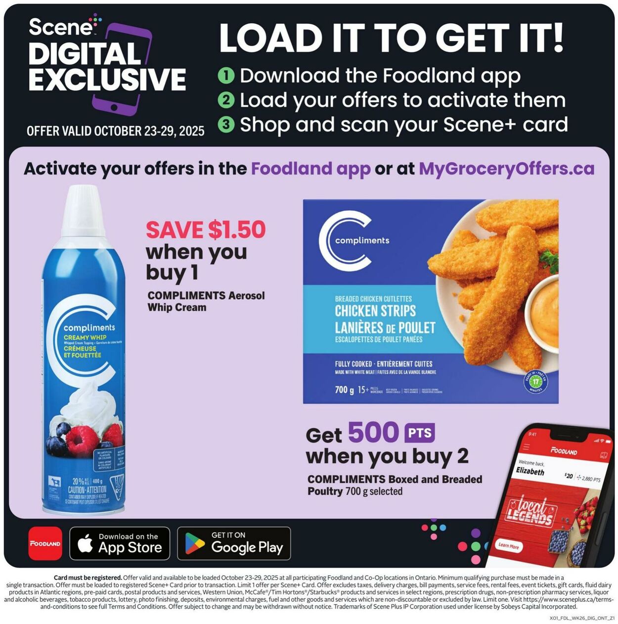Flyer Foodland 23.10.2025 - 29.10.2025