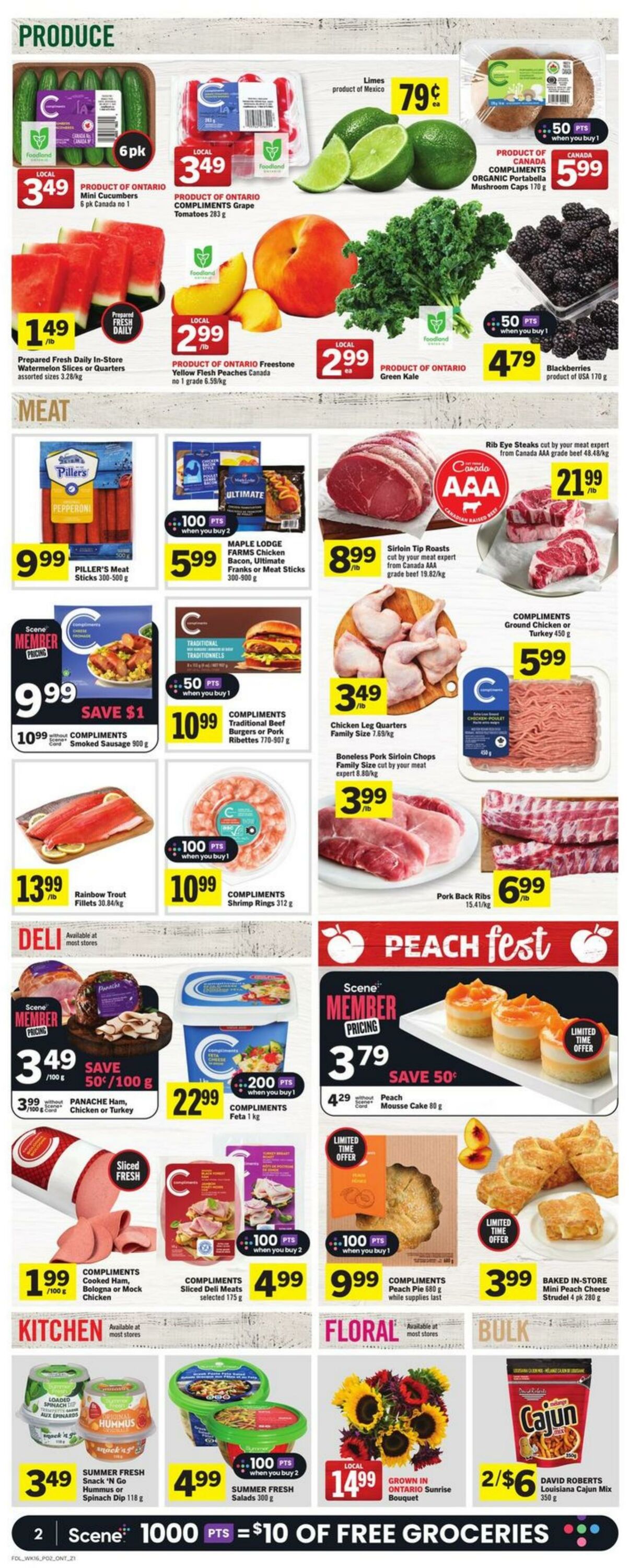 Flyer Foodland 15.08.2024 - 21.08.2024