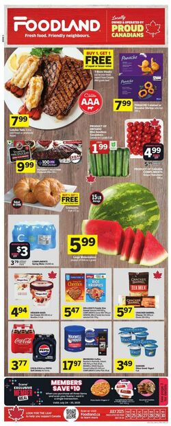 Flyer Foodland 24.07.2025 - 30.07.2025