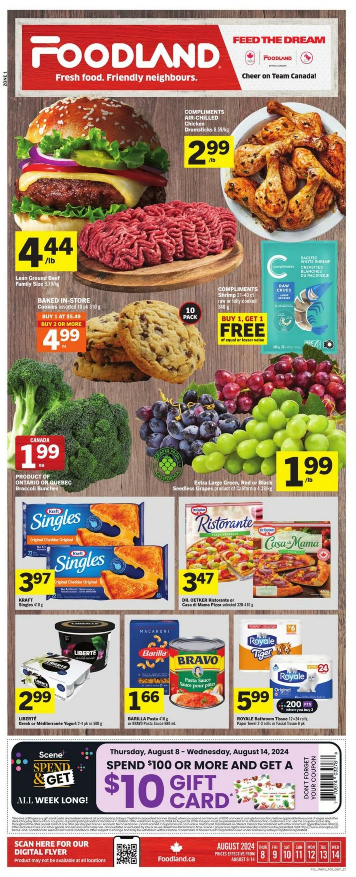 Flyer Foodland 08.08.2024 - 14.08.2024