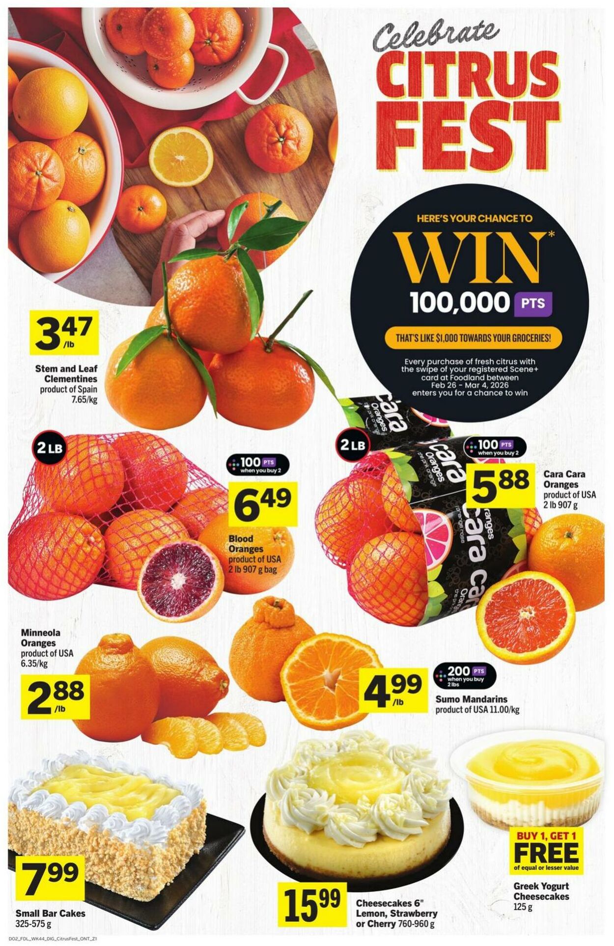Flyer Foodland 26.02.2026 - 04.03.2026