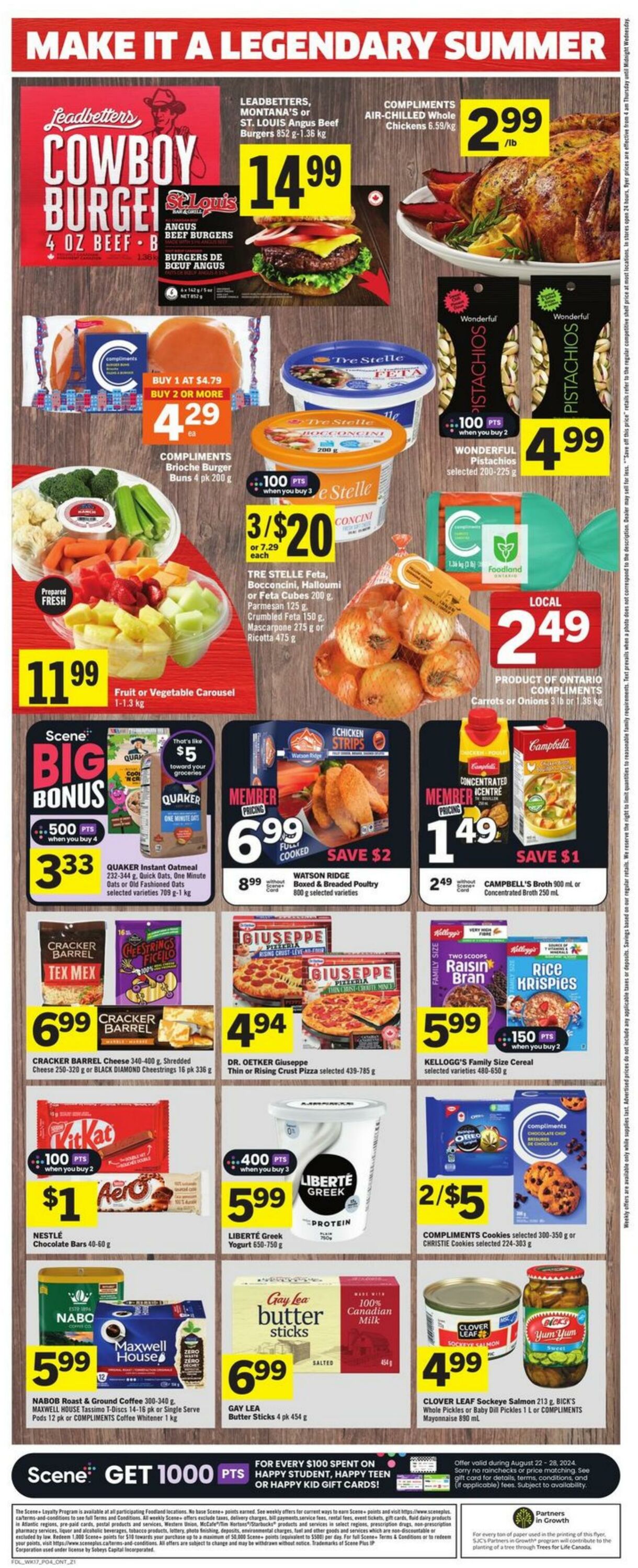 Flyer Foodland 22.08.2024 - 28.08.2024