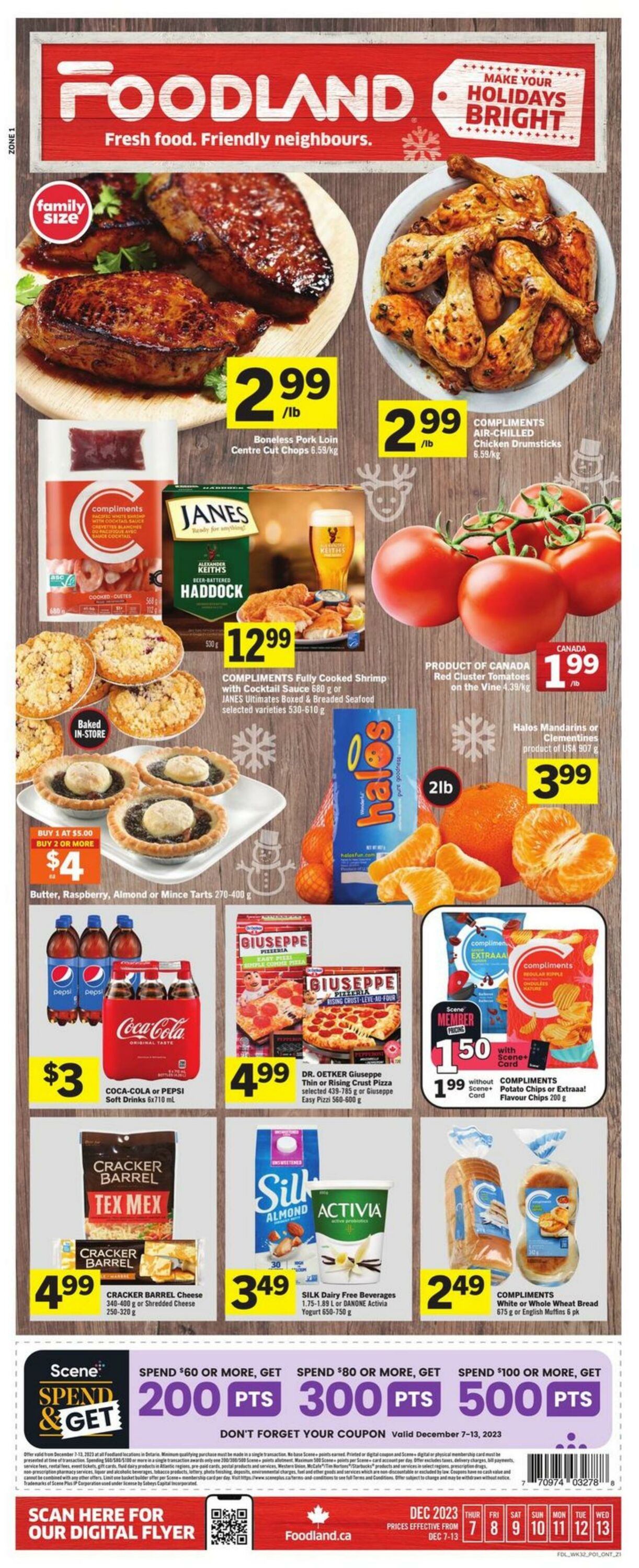 Flyer Foodland 07.12.2023 - 13.12.2023