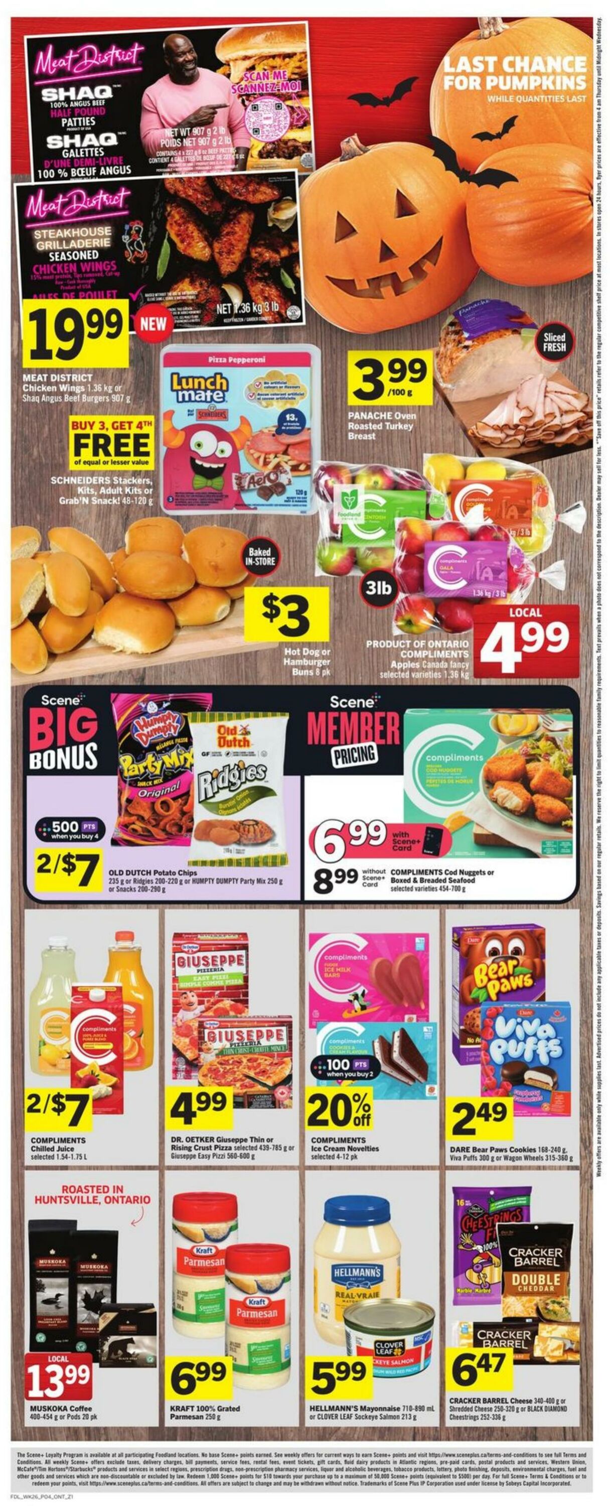 Foodland Promotional Flyer - Halloween - Valid From 26.10 To 01.11 