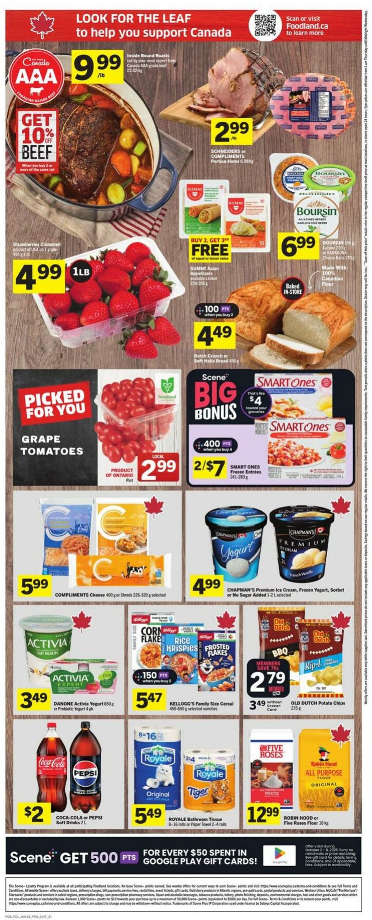 Flyer Foodland 02.10.2025 - 08.10.2025