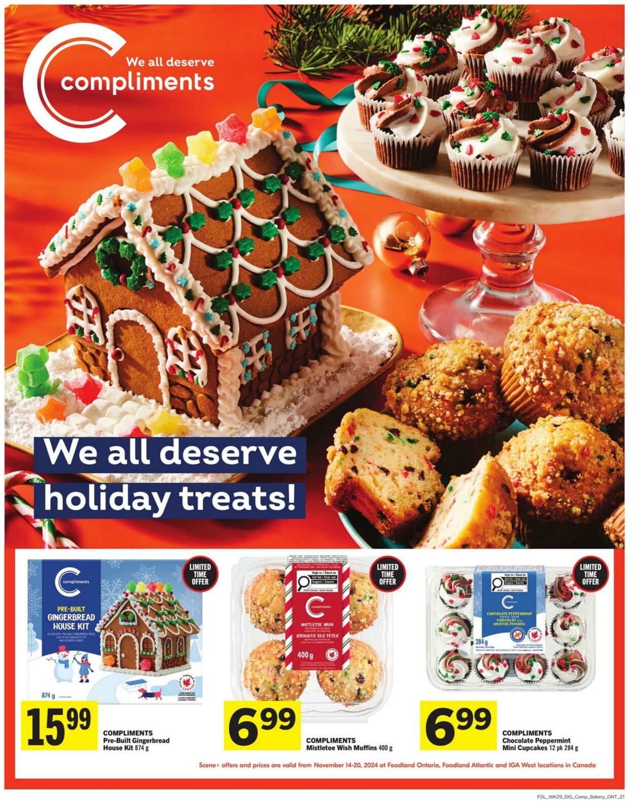 Flyer Foodland 14.11.2024 - 20.11.2024