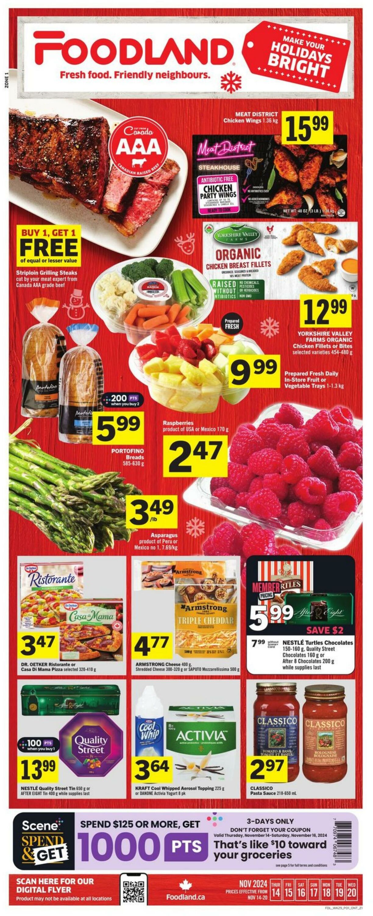 Flyer Foodland 14.11.2024 - 20.11.2024