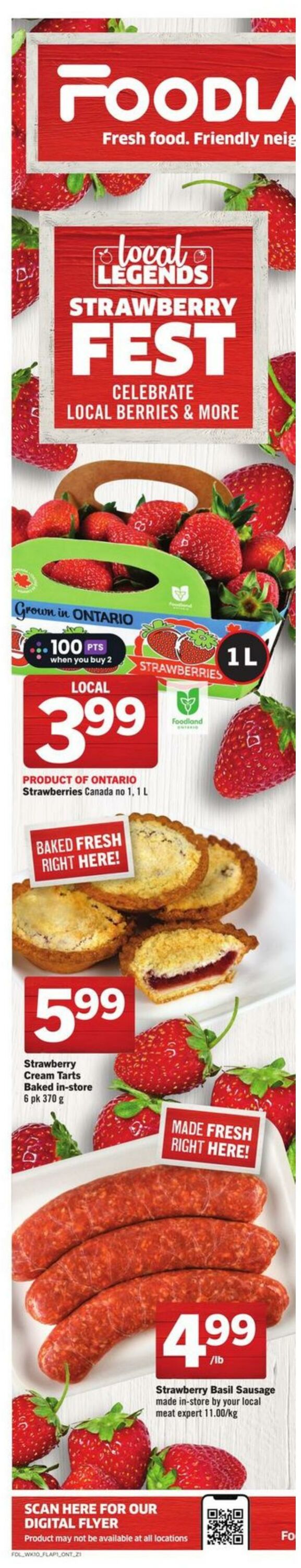 Flyer Foodland 04.07.2024 - 10.07.2024