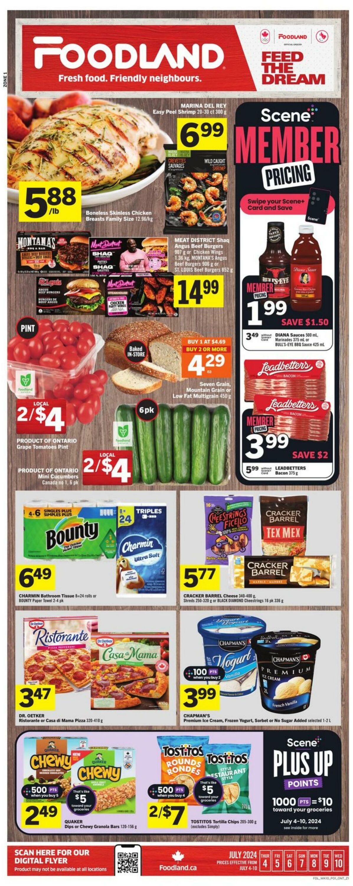 Flyer Foodland 04.07.2024 - 10.07.2024