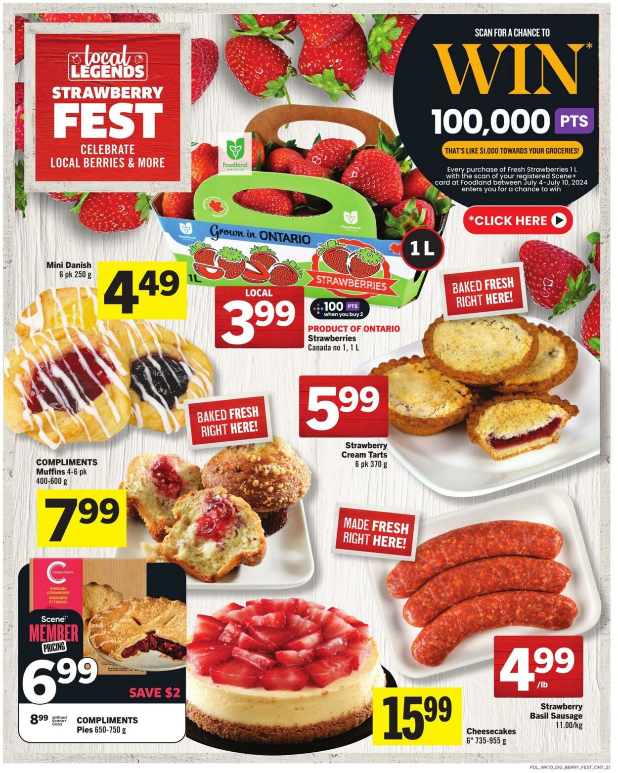 Flyer Foodland 04.07.2024 - 10.07.2024