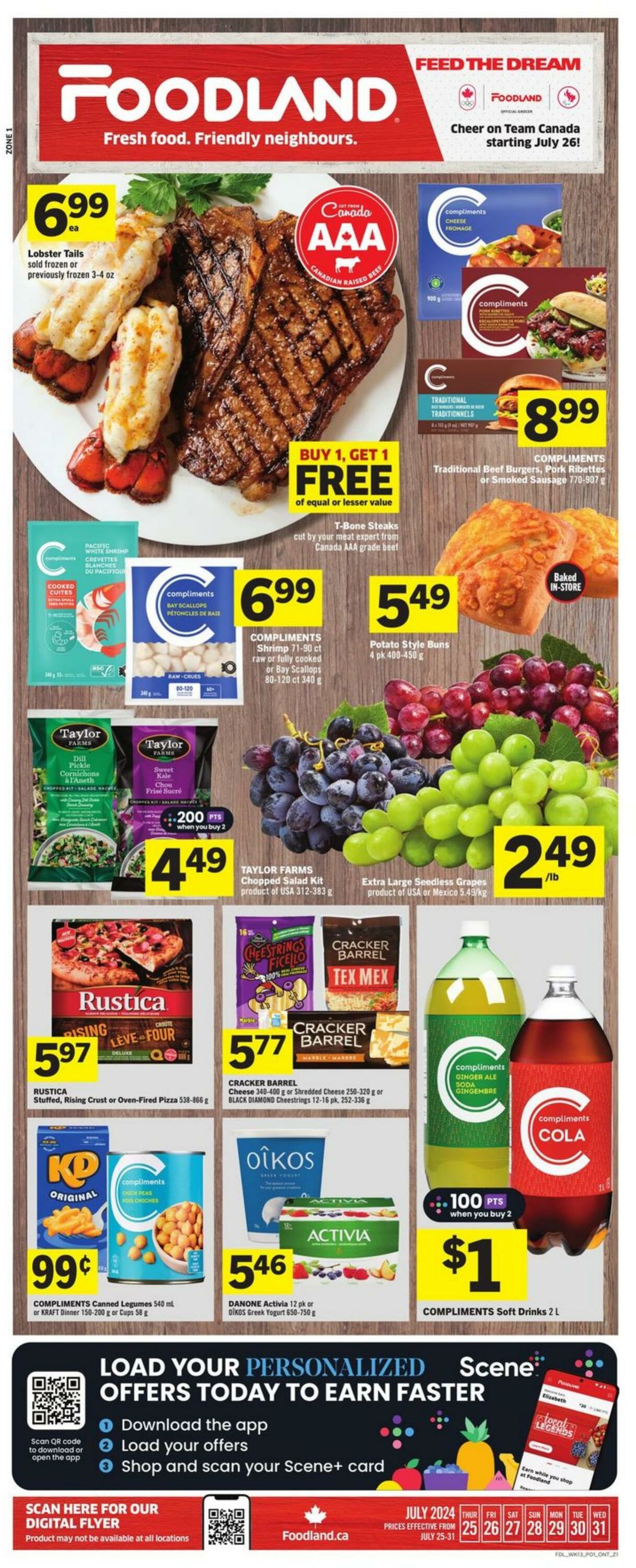 Flyer Foodland 25.07.2024 - 31.07.2024