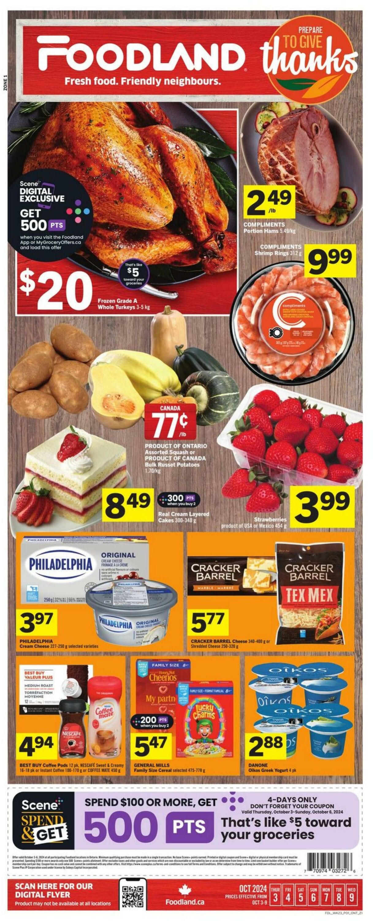 Foodland Promotional flyers