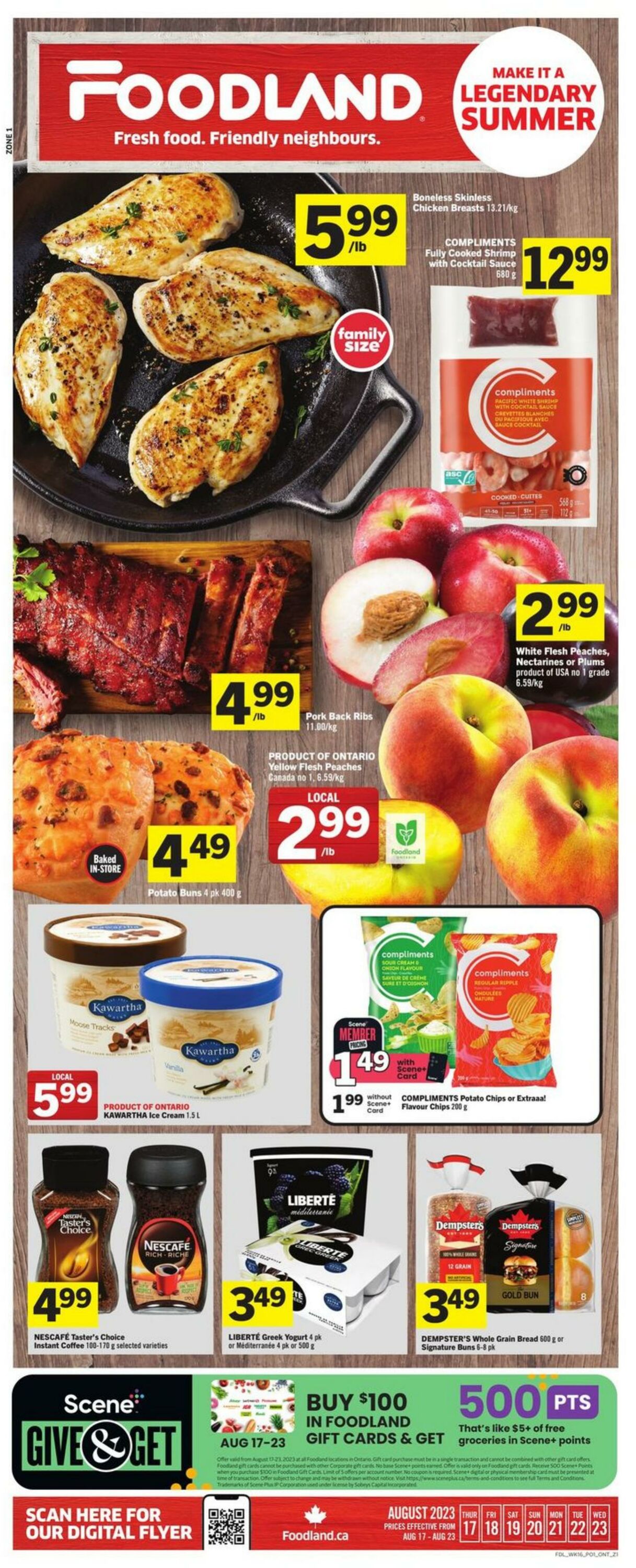 Flyer Foodland 17.08.2023 - 23.08.2023