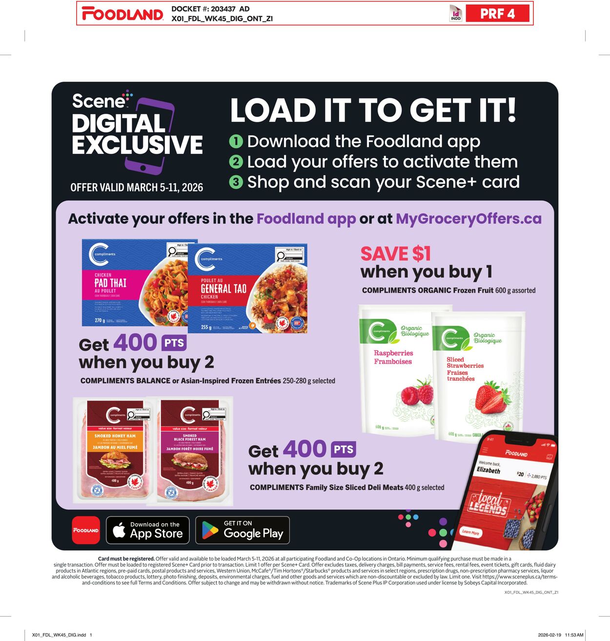 Flyer Foodland 05.03.2026 - 11.03.2026