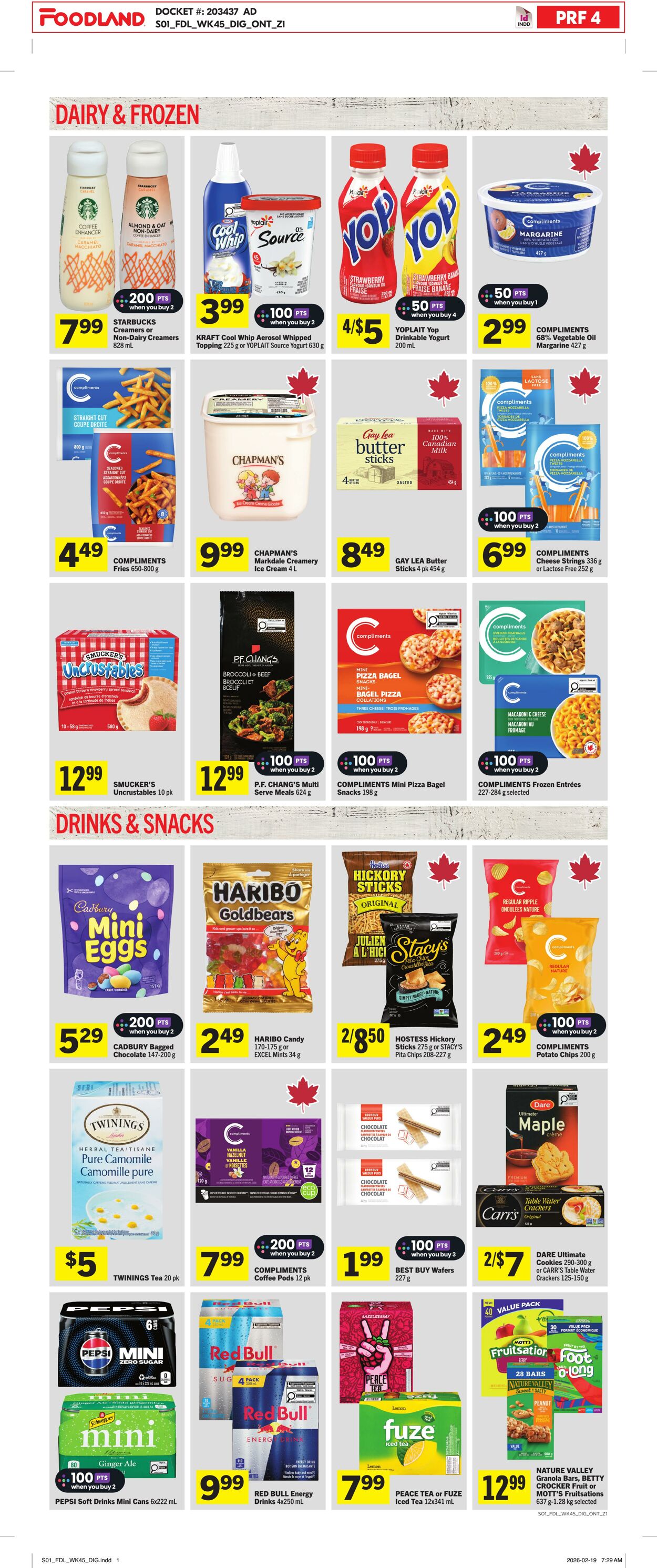 Flyer Foodland 05.03.2026 - 11.03.2026