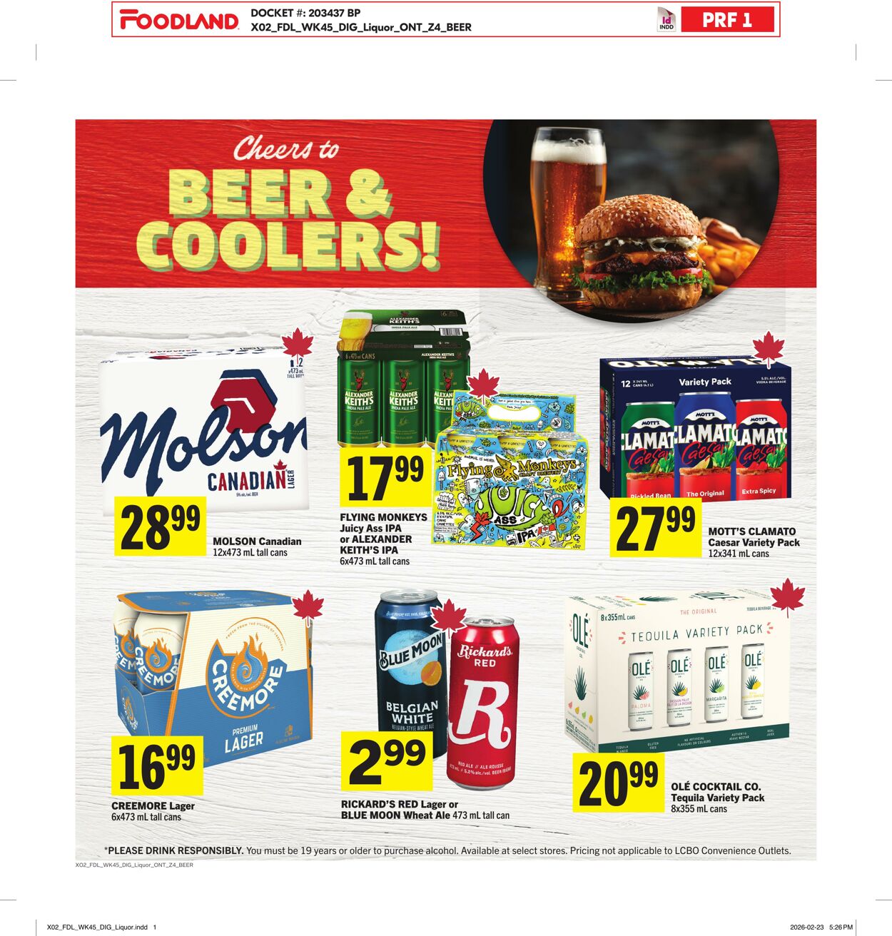 Flyer Foodland 05.03.2026 - 11.03.2026