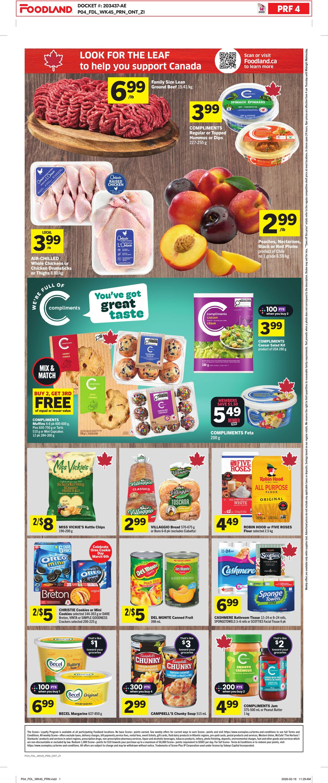 Flyer Foodland 05.03.2026 - 11.03.2026