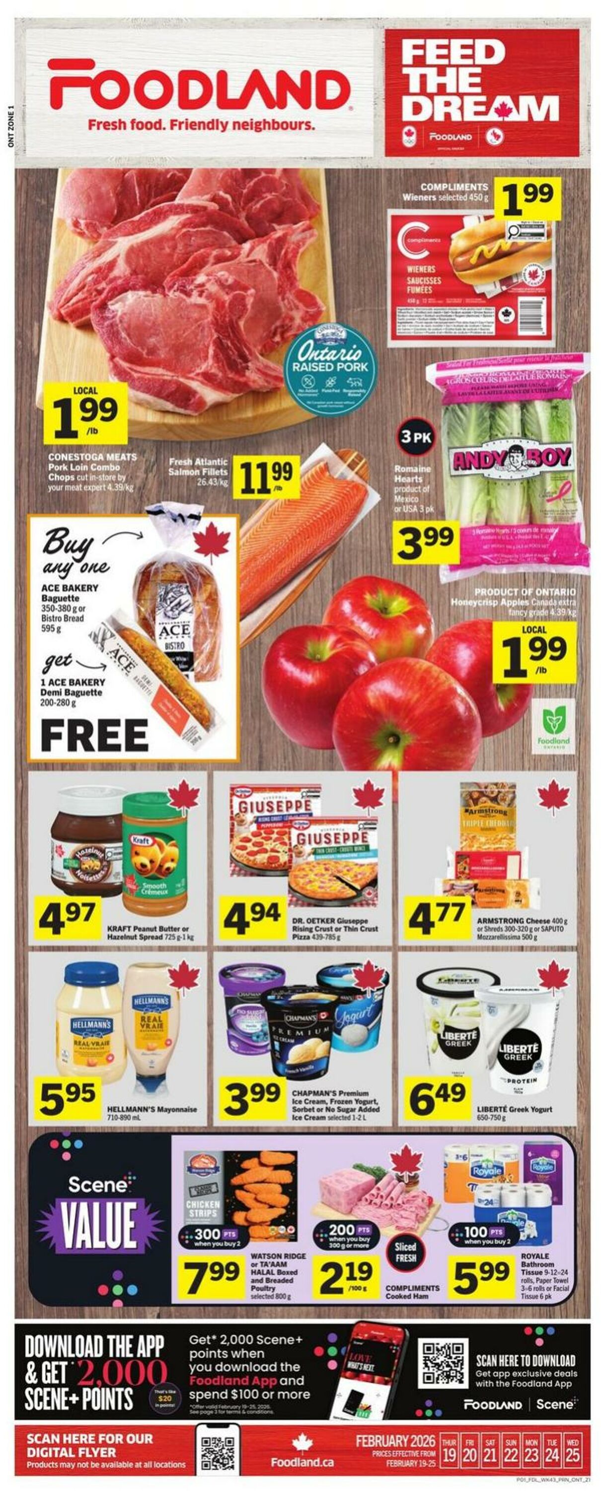 Flyer Foodland 19.02.2026 - 25.02.2026