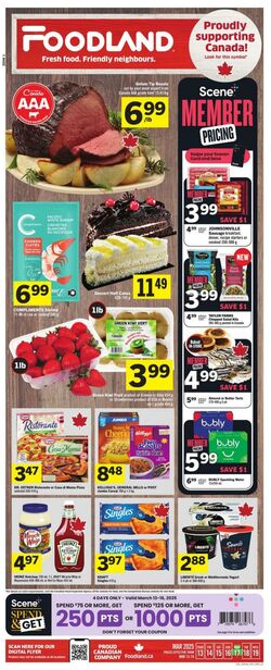 Flyer Foodland 13.03.2025 - 19.03.2025