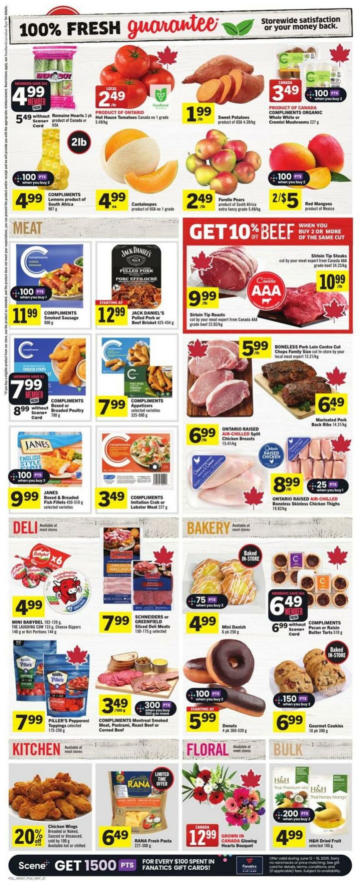 Flyer Foodland 12.06.2025 - 18.06.2025