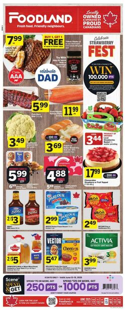 Flyer Foodland 12.06.2025 - 18.06.2025