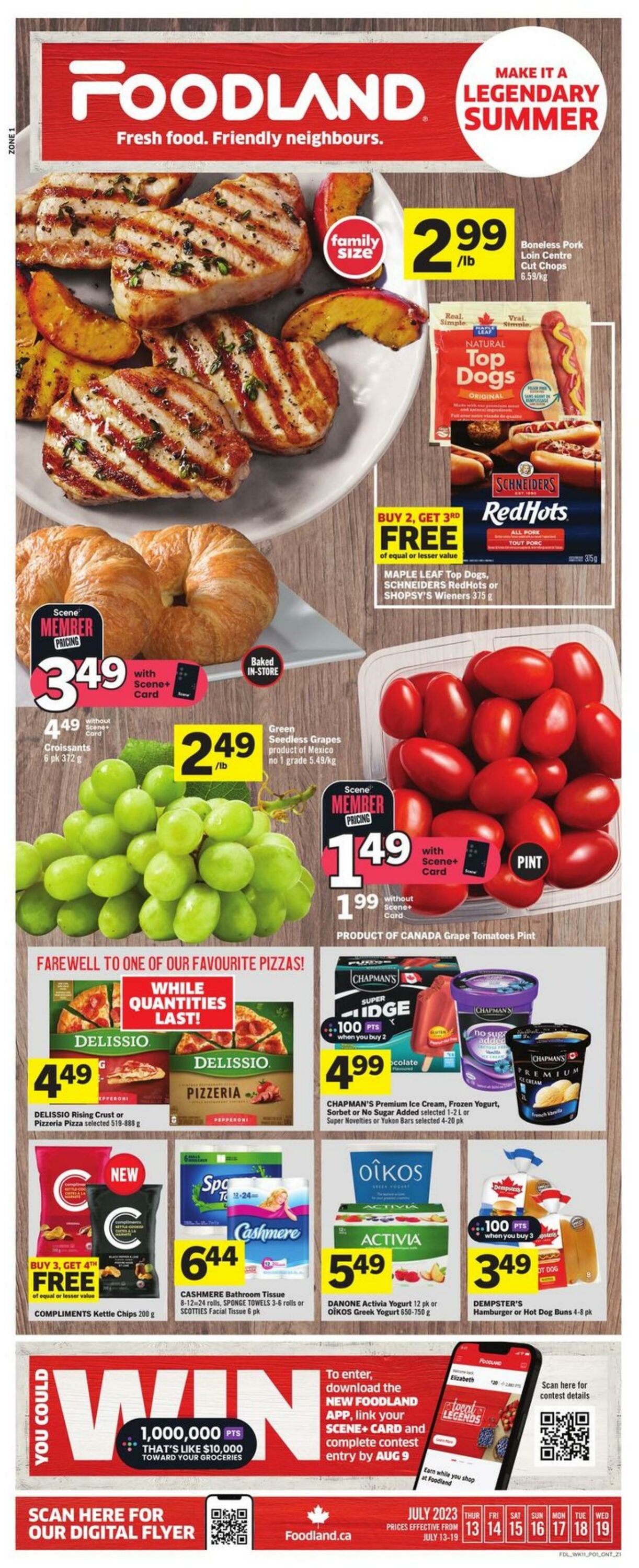 Flyer Foodland 13.07.2023 - 19.07.2023