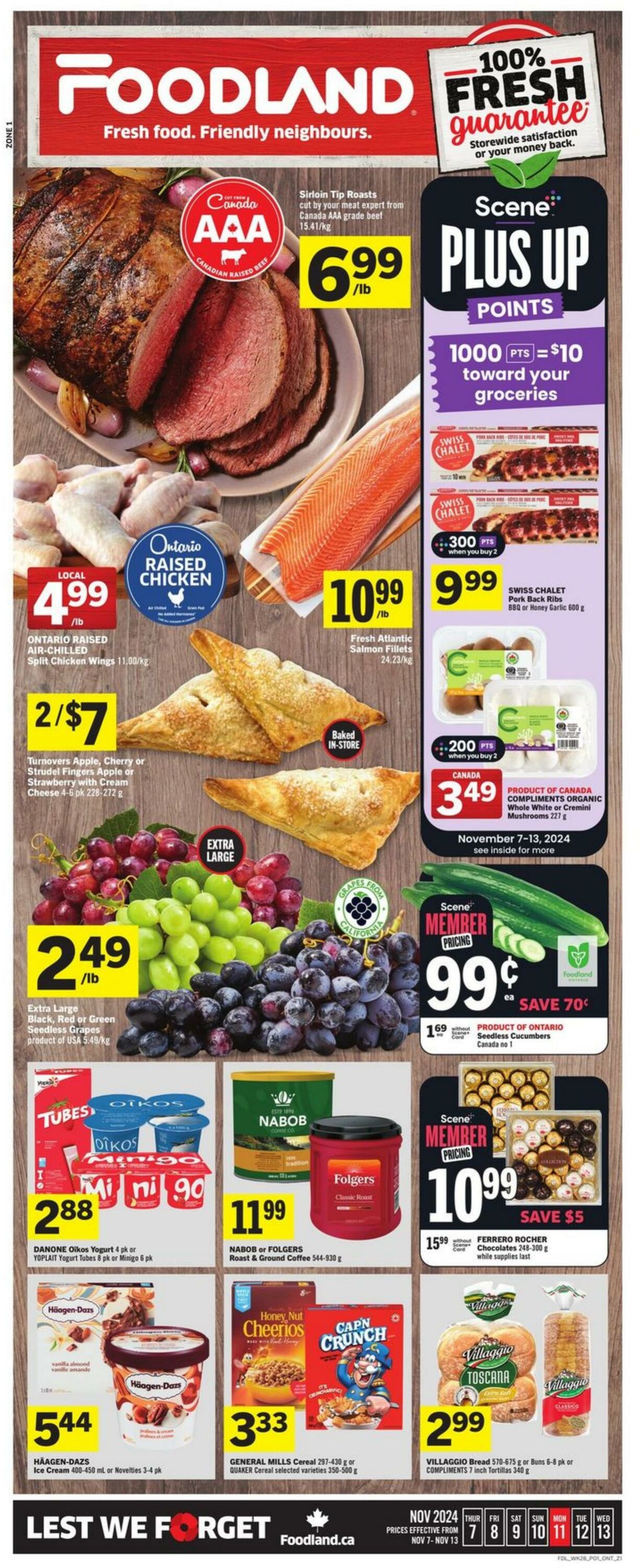 Flyer Foodland 07.11.2024 - 13.11.2024