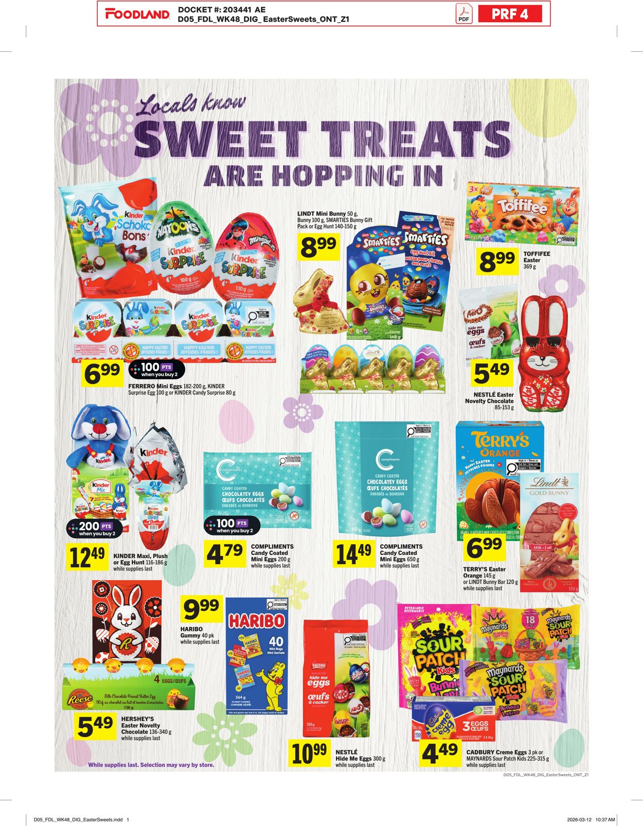 Flyer Foodland 26.03.2026 - 01.04.2026