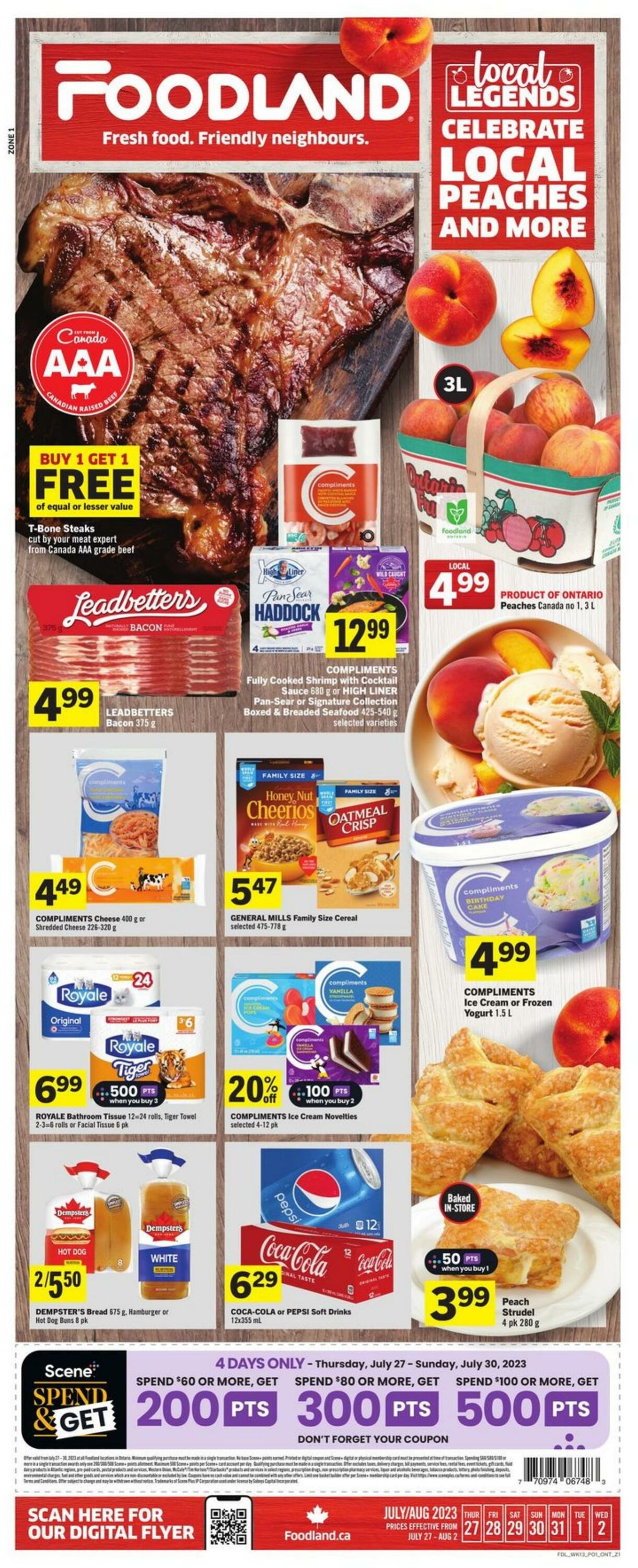 Flyer Foodland 27.07.2023 - 02.08.2023