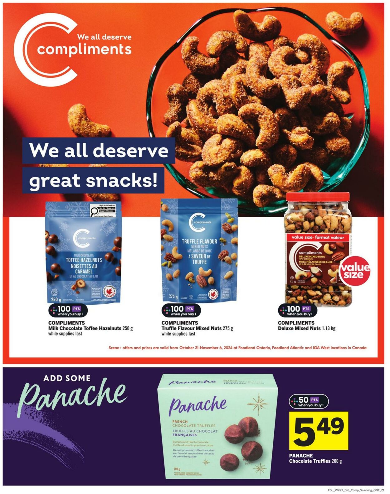 Flyer Foodland 31.10.2024 - 06.11.2024