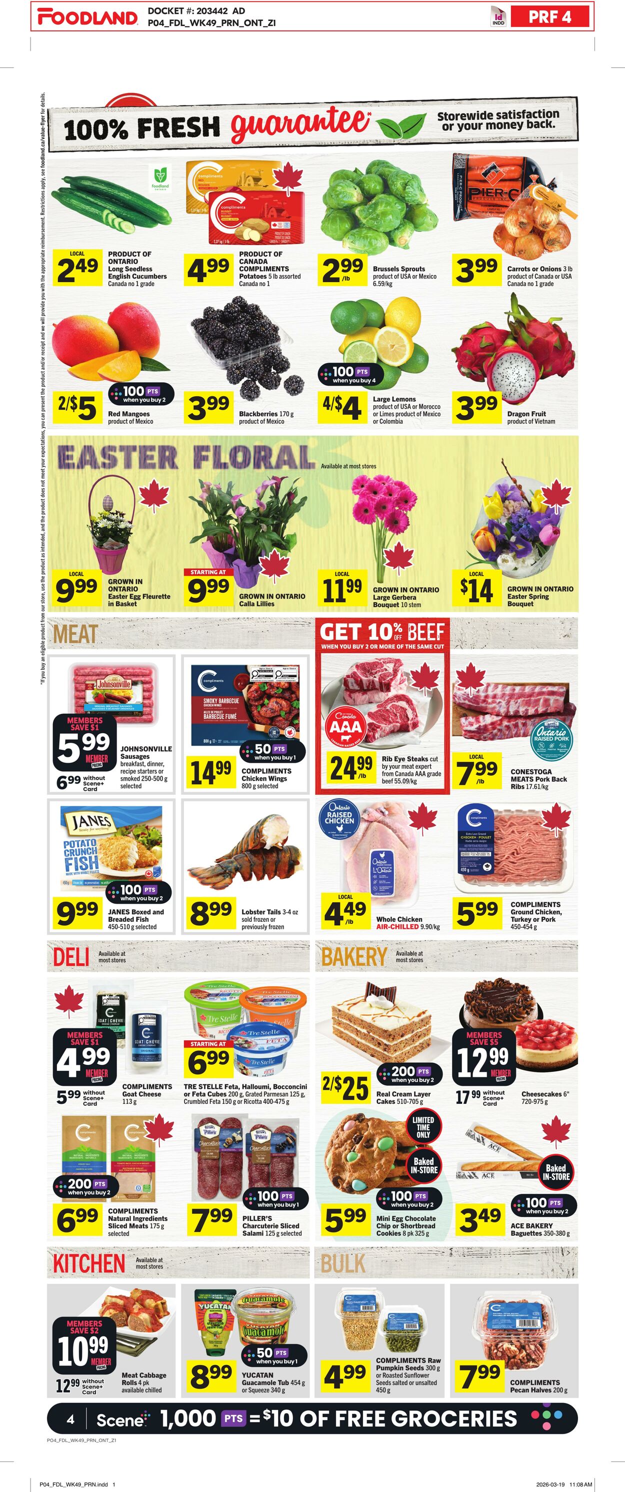 Flyer Foodland 02.04.2026 - 08.04.2026