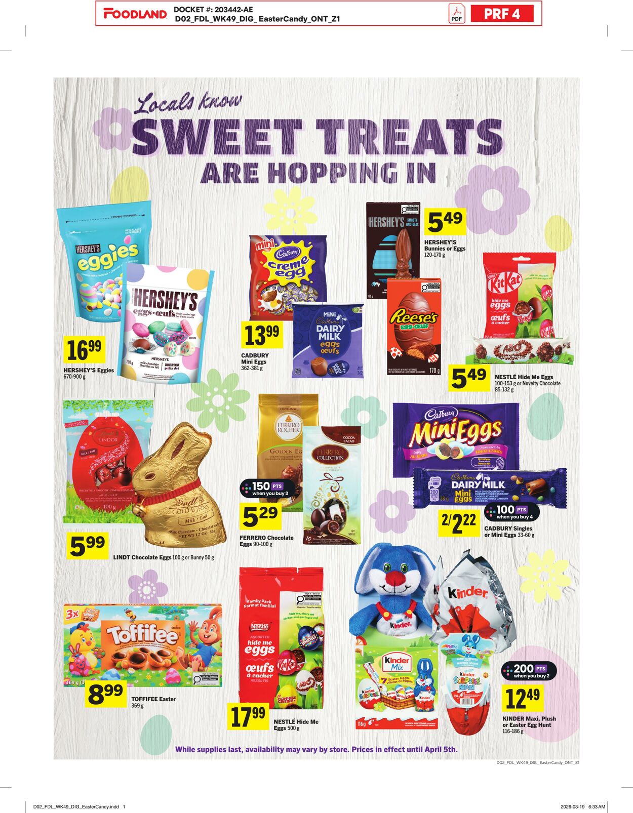 Flyer Foodland 02.04.2026 - 08.04.2026