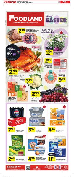 Flyer Foodland 16.04.2026 - 22.04.2026
