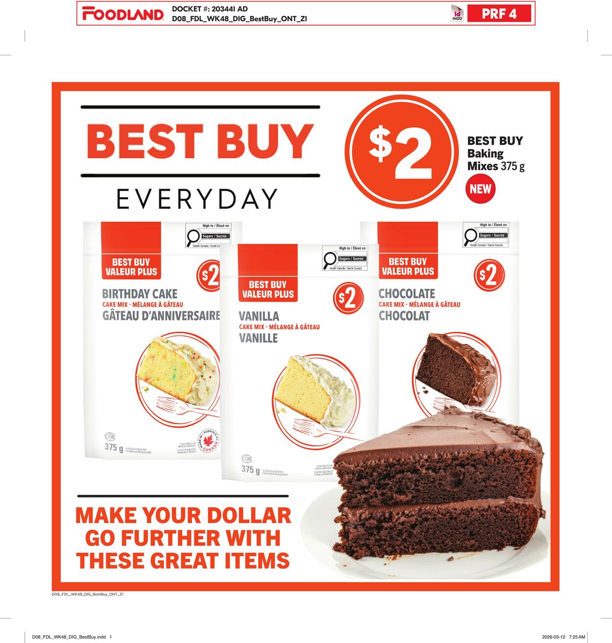 Flyer Foodland 26.03.2026 - 01.04.2026