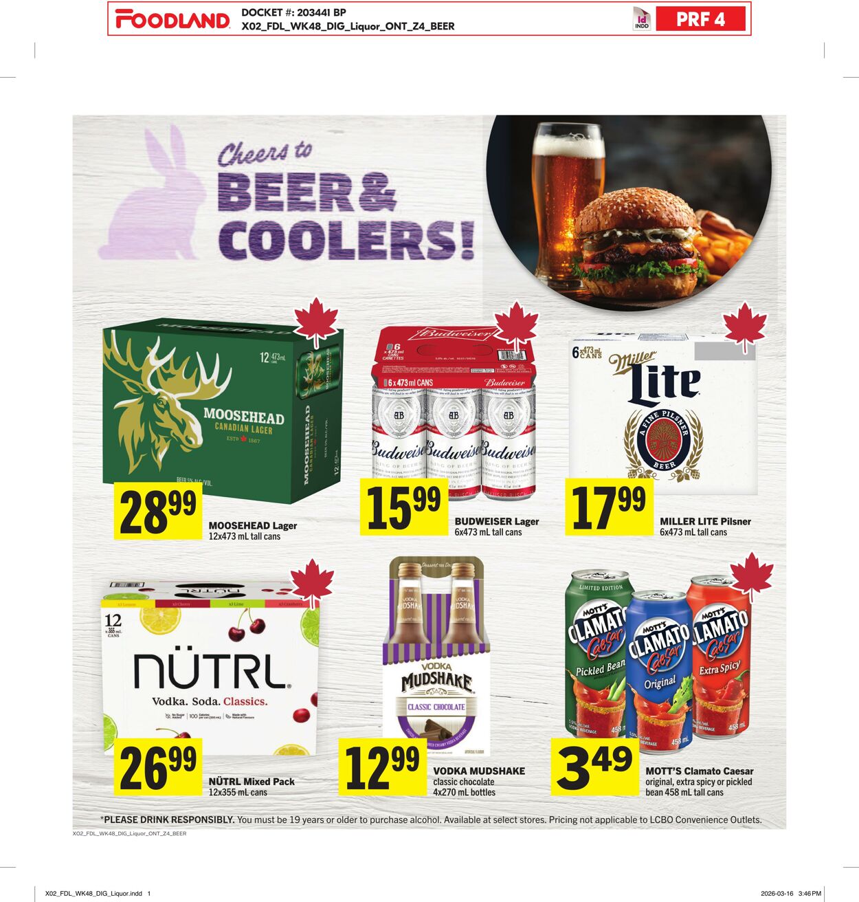 Flyer Foodland 26.03.2026 - 01.04.2026