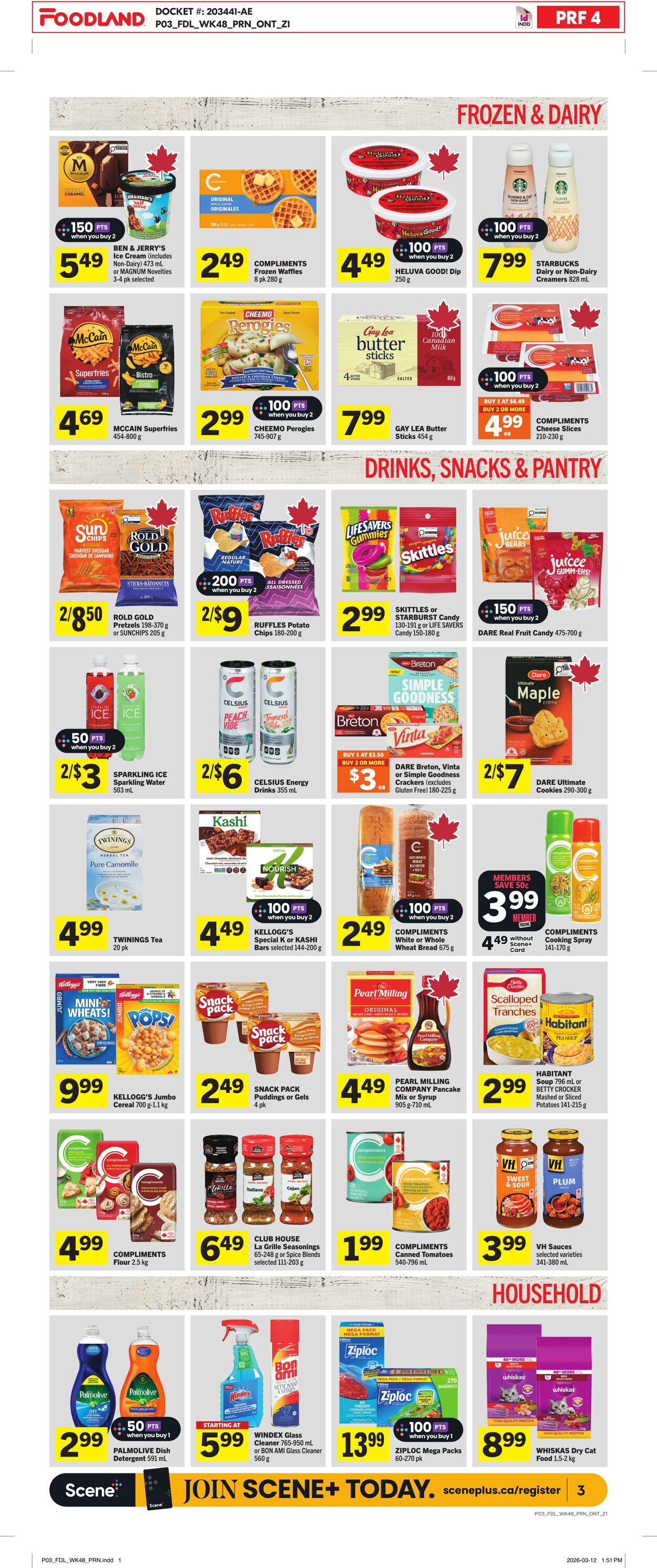 Flyer Foodland 26.03.2026 - 01.04.2026