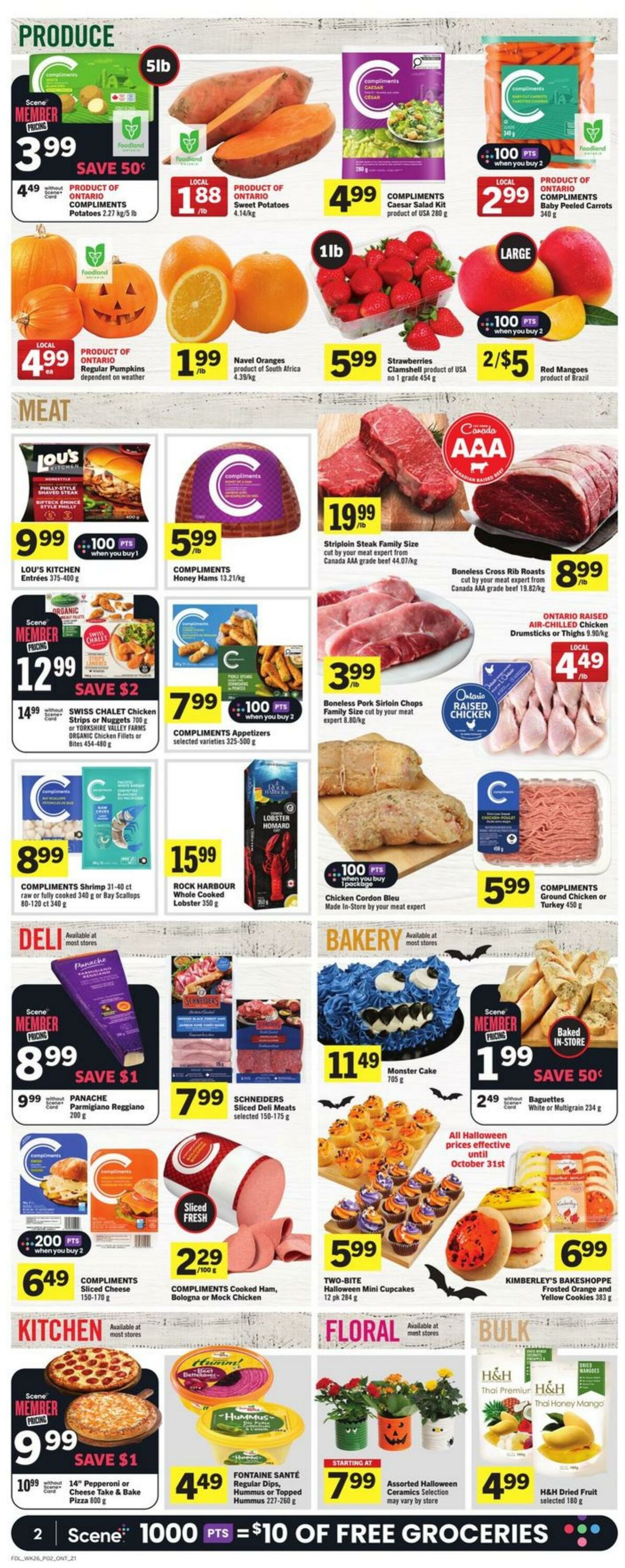 Flyer Foodland 24.10.2024 - 30.10.2024