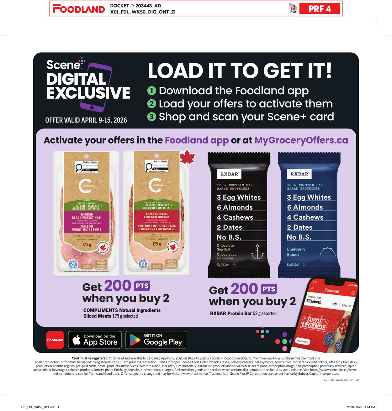 Flyer Foodland 09.04.2026 - 15.04.2026