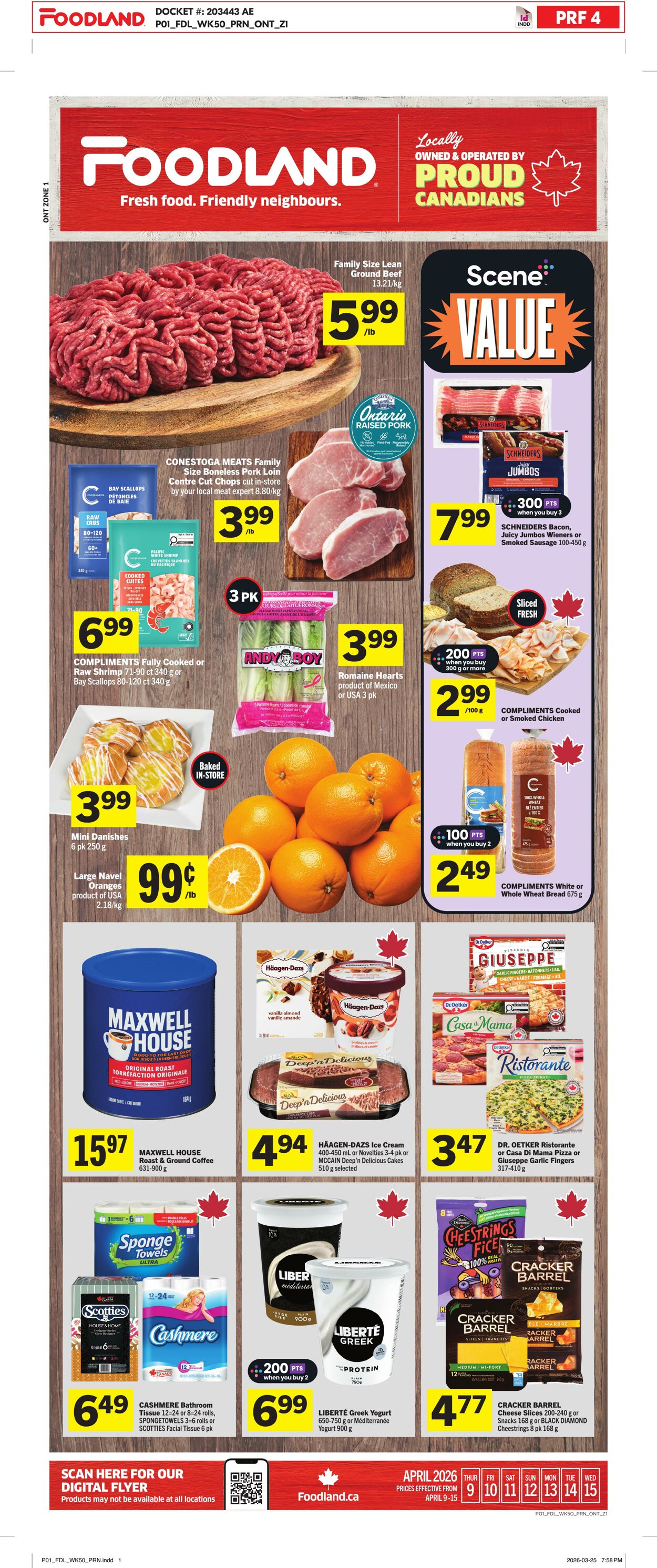 Flyer Foodland 09.04.2026 - 15.04.2026