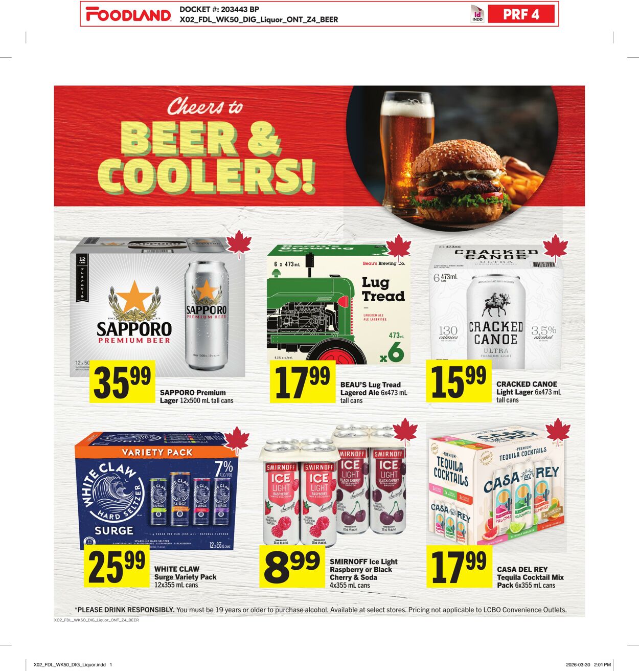 Flyer Foodland 09.04.2026 - 15.04.2026